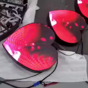 Heart-shaped LED Display